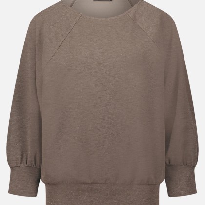 Oversize-Shirt im Glitzer-Look – Bild 3