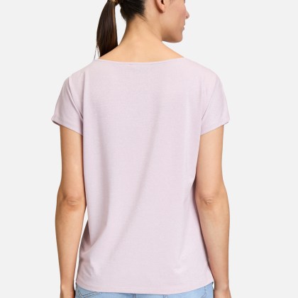 Halbarm-Shirt mit Schleifenknoten Halbarm-Shirt mit Schleifenknoten