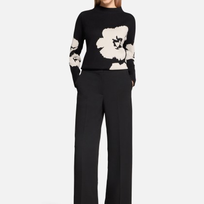 Feinstrickpullover mit Stehkragen – Bild 2