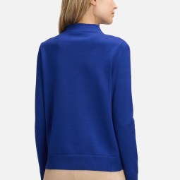Basic-Strickpullover mit Stehkragen Basic-Strickpullover mit Stehkragen