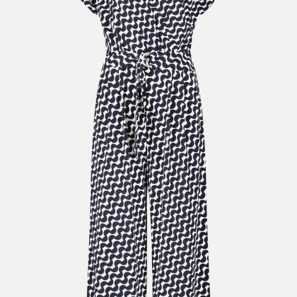 Jumpsuit mit Eingrifftaschen – Bild 2