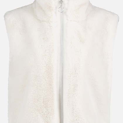 Plüschweste mit Reißverschluss – Bild 3