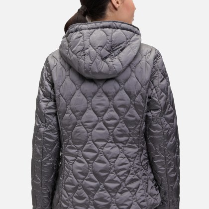 Outdoorjacke mit abnehmbarer Kapuze Outdoorjacke mit abnehmbarer Kapuze