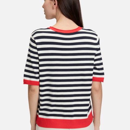 Basic-Pullover mit Streifen Basic-Pullover mit Streifen