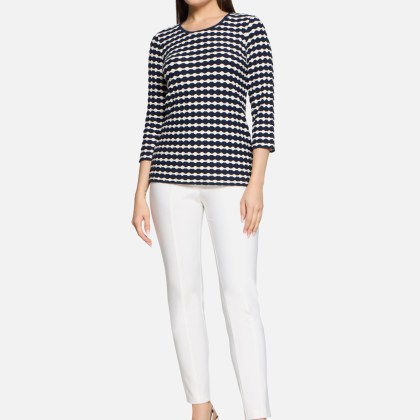 Basic Shirt mit Rundhalsausschnitt – Bild 2