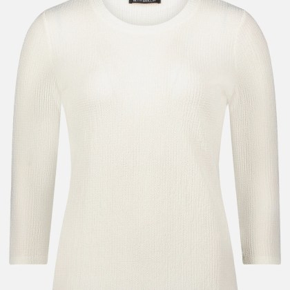 Strukturshirt mit Rundhalsausschnitt – Bild 3