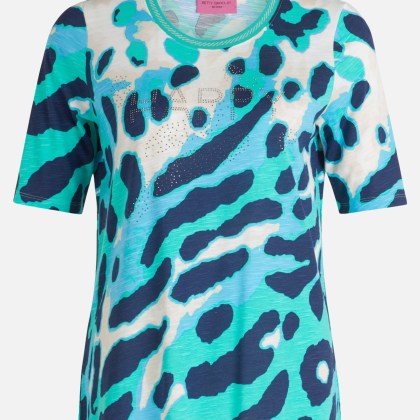 Basic Shirt mit Print – Bild 3