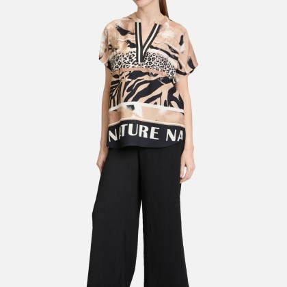 Longbluse mit Stehkragen – Bild 2