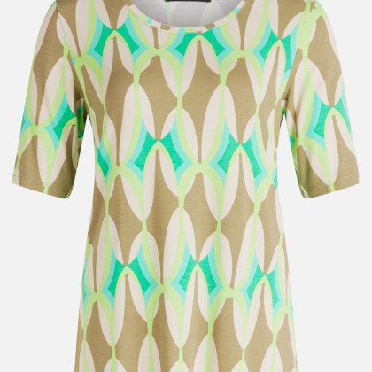 Basic Shirt mit Print – Bild 3