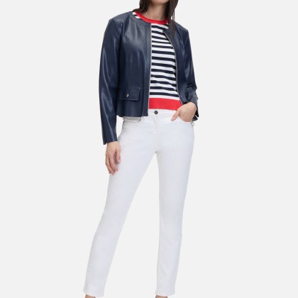 Kurzblazer mit Reißverschluss – Bild 2