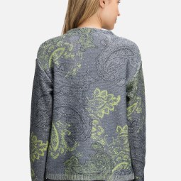 Strickpullover mit Pailletten Strickpullover mit Pailletten