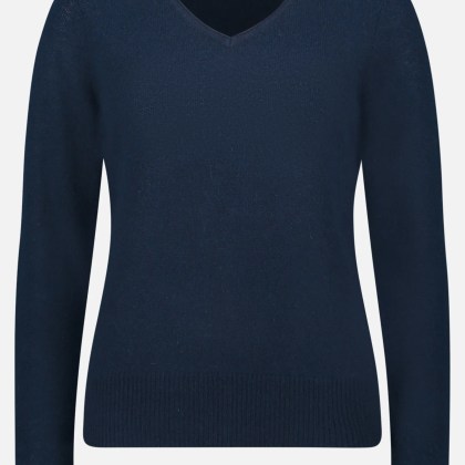 Kaschmir-Pullover mit V-Ausschnitt – Bild 3