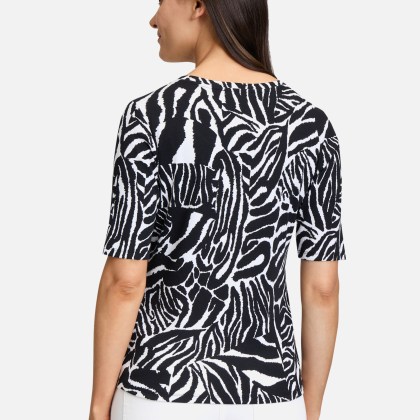 Basic Shirt mit Rippenstruktur Basic Shirt mit Rippenstruktur