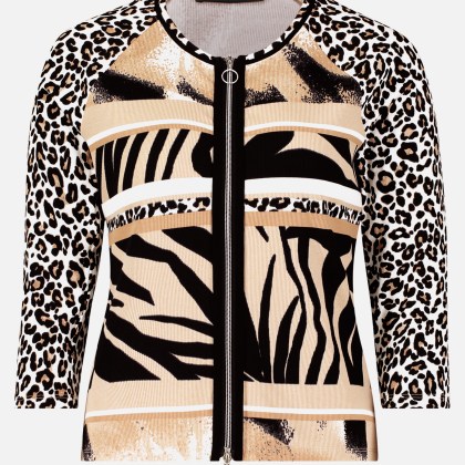 Shirtjacke mit Rippenstruktur – Bild 3