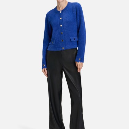 Casual-Strickjacke mit Knopfleiste – Bild 2