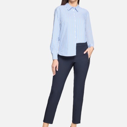 Hemdbluse mit Kragen – Bild 2