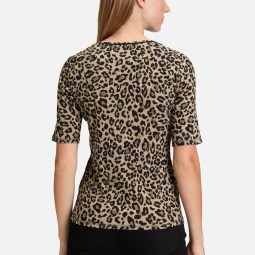 Basic Shirt mit Rippenstruktur Basic Shirt mit Rippenstruktur