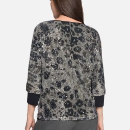 Schlupfbluse mit Fledermausärmeln Schlupfbluse mit Fledermausärmeln