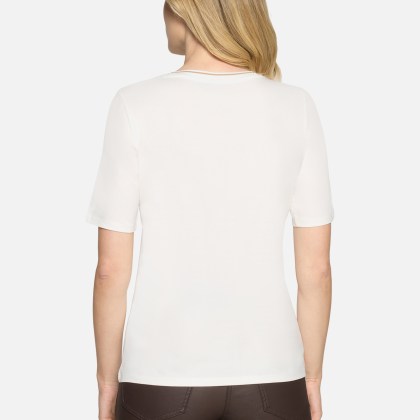 Basic Shirt mit Placement Basic Shirt mit Placement