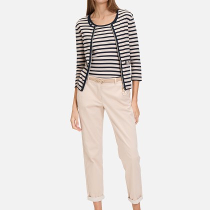 Chino-Hose unifarben – Bild 2