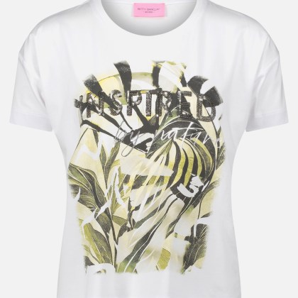 Basic Shirt mit Aufdruck – Bild 3