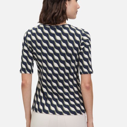 Basic Shirt mit Rippenstruktur Basic Shirt mit Rippenstruktur