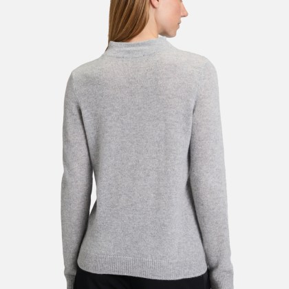 Kaschmir-Pullover mit Stehkragen Kaschmir-Pullover mit Stehkragen