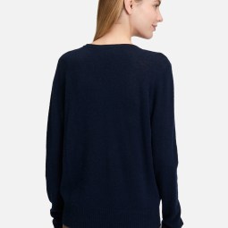 Kaschmir-Pullover mit V-Ausschnitt Kaschmir-Pullover mit V-Ausschnitt