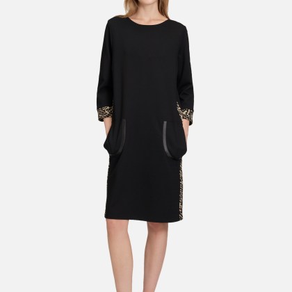 Jerseykleid mit Eingrifftaschen – Bild 2