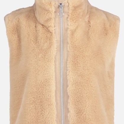 Plüschweste mit Reißverschluss – Bild 3