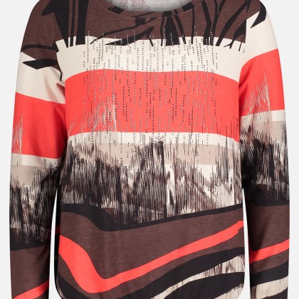 Casual-Shirt mit Gummizug – Bild 3