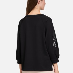Sweatshirt mit Trompetenärmeln Sweatshirt mit Trompetenärmeln