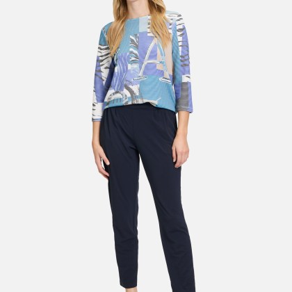 Sweatshirt mit Rippenstruktur – Bild 2