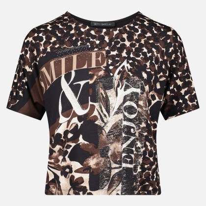 Oversize-Shirt mit Aufdruck – Bild 3