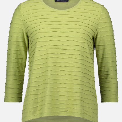 Basic Shirt mit Wellenstruktur – Bild 3