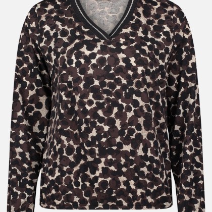 Blusenshirt mit Gummizug – Bild 3