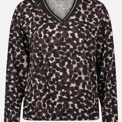 Blusenshirt mit Gummizug – Bild 3