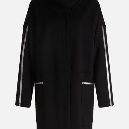 Sweatmantel mit Stehkragen – Bild 3