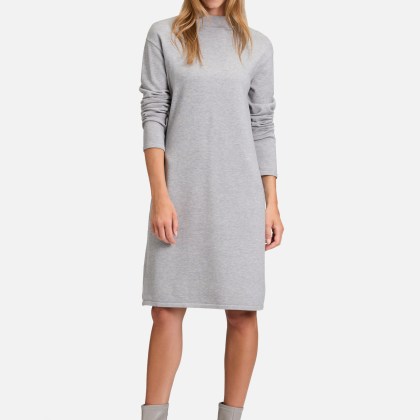 Strickkleid mit Stehkragen – Bild 2