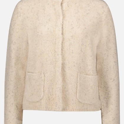 Grobstrickjacke mit Lurexfaden – Bild 3