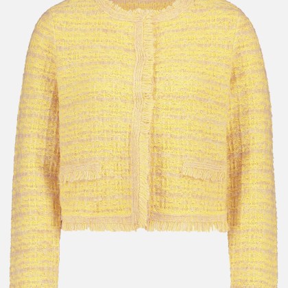 Strick-Cardigan mit Fransen – Bild 3