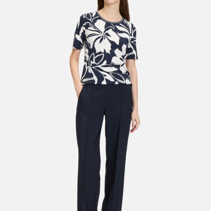 Basic Shirt mit Print – Bild 2