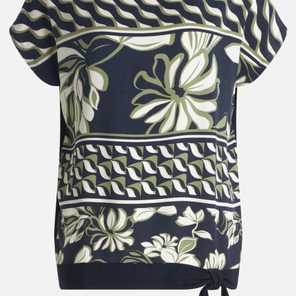 Basic Shirt mit Schleifenknoten – Bild 3