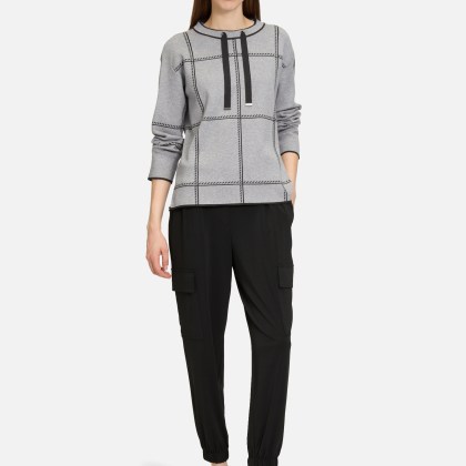 Strickpullover kariert – Bild 2