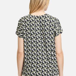 Printshirt mit V-Ausschnitt Printshirt mit V-Ausschnitt