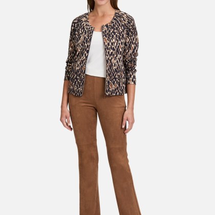 Shirtjacke mit Rippenstruktur – Bild 2