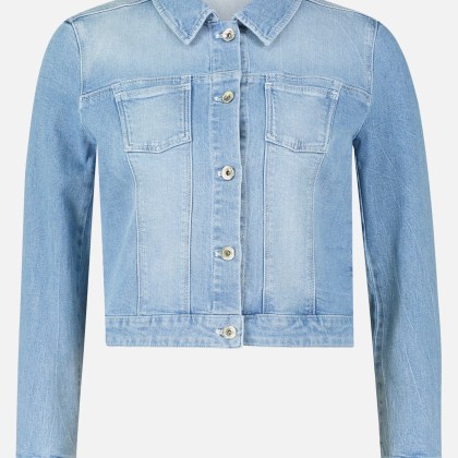 Jeansjacke langarm – Bild 3