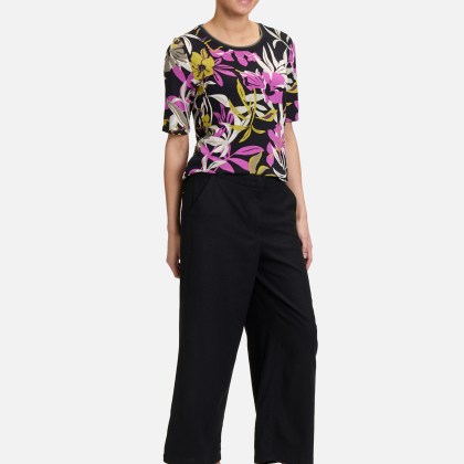 Basic Shirt mit Print – Bild 2