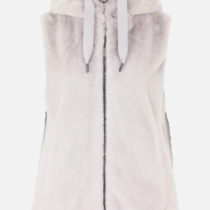 Plüschweste mit Kapuze – Bild 3