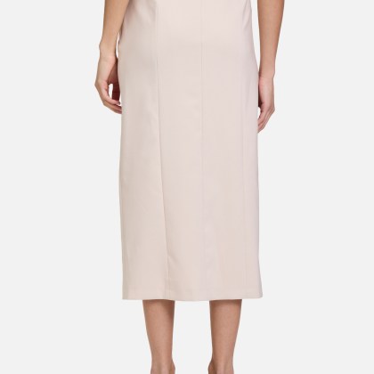 Midirock mit Gürtel Midirock mit Gürtel